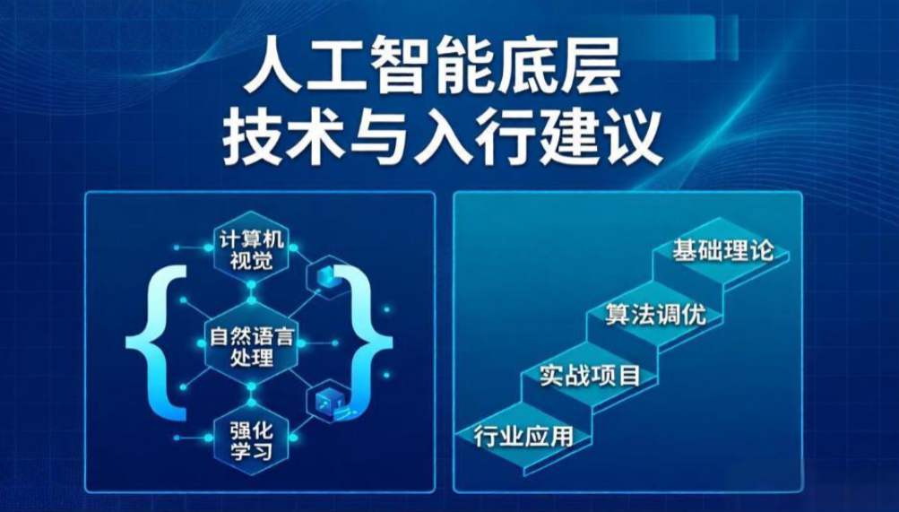 跨行新人想进入人工智能行业有哪些岗位可以选？