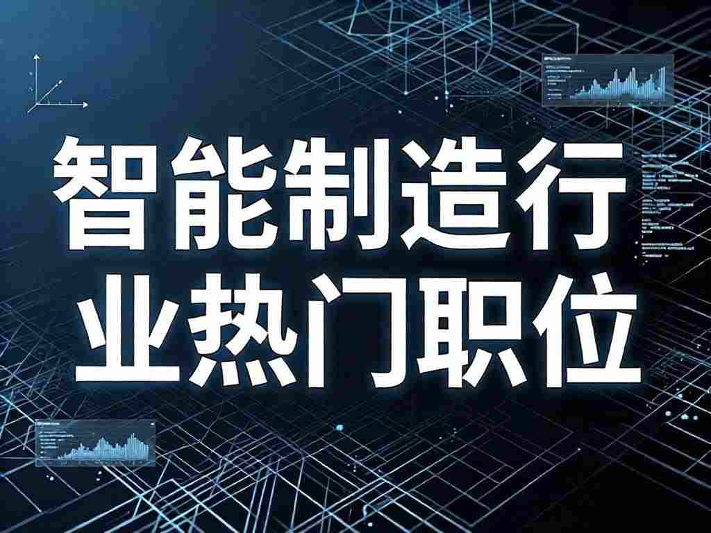 2026年智能制造行业热门职位有哪些？科蚪招聘推荐